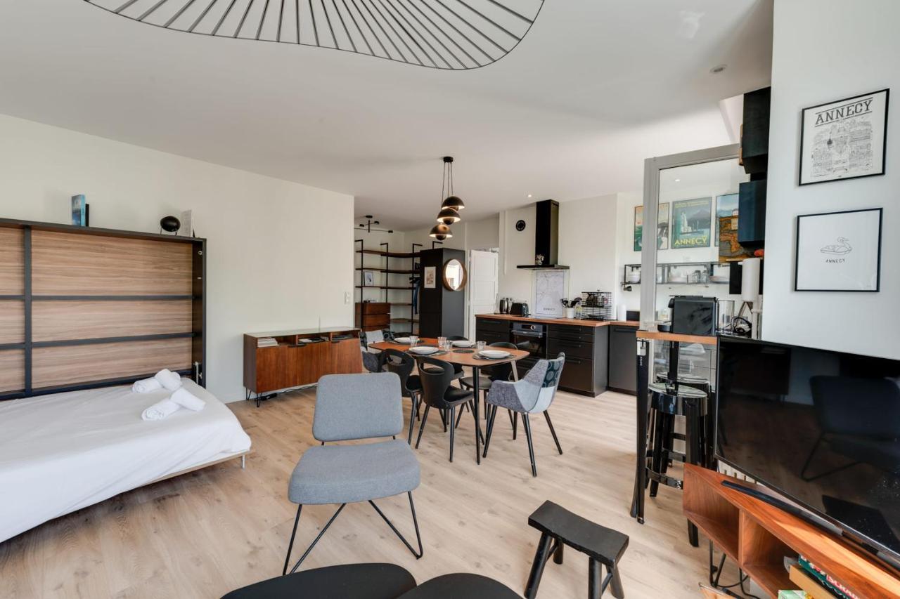 L'Hiba - 2-Room Apartment For 4 People In The Centre Of アヌシー エクステリア 写真