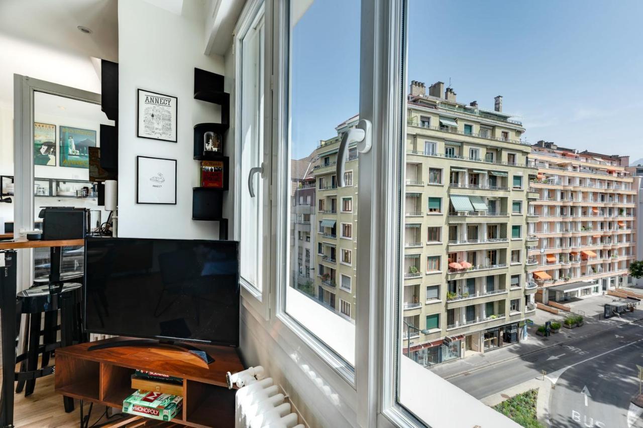 L'Hiba - 2-Room Apartment For 4 People In The Centre Of アヌシー エクステリア 写真